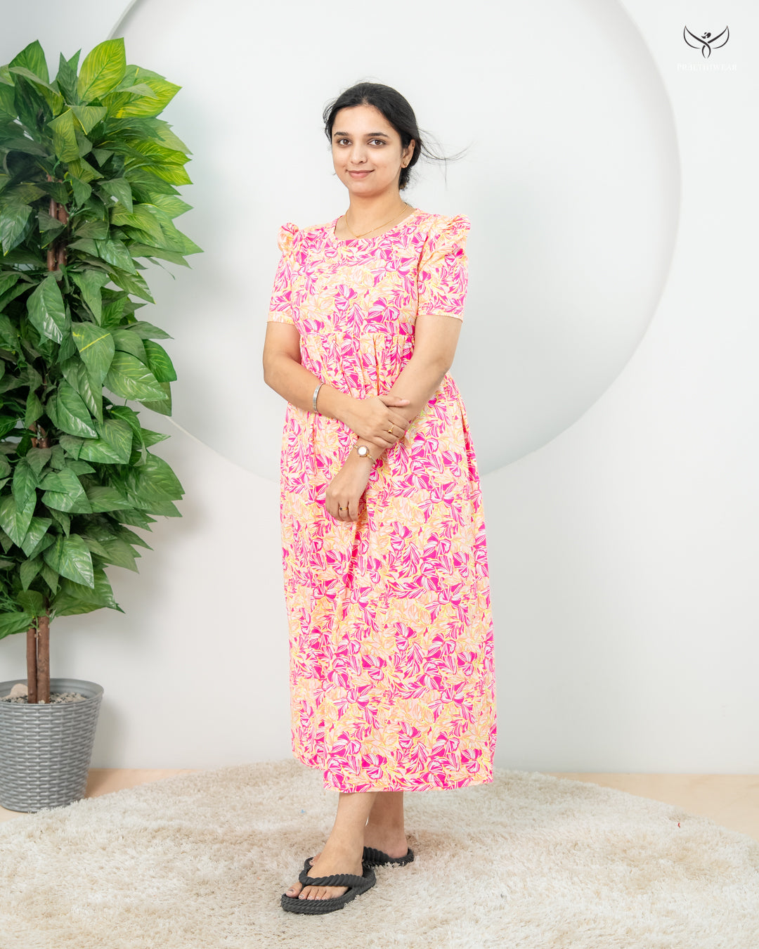 Riken SoftCotton Full Length  Maxi Loungewear