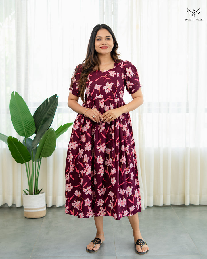 Tumina  Maternity Dress(PREORDER-NOV4)