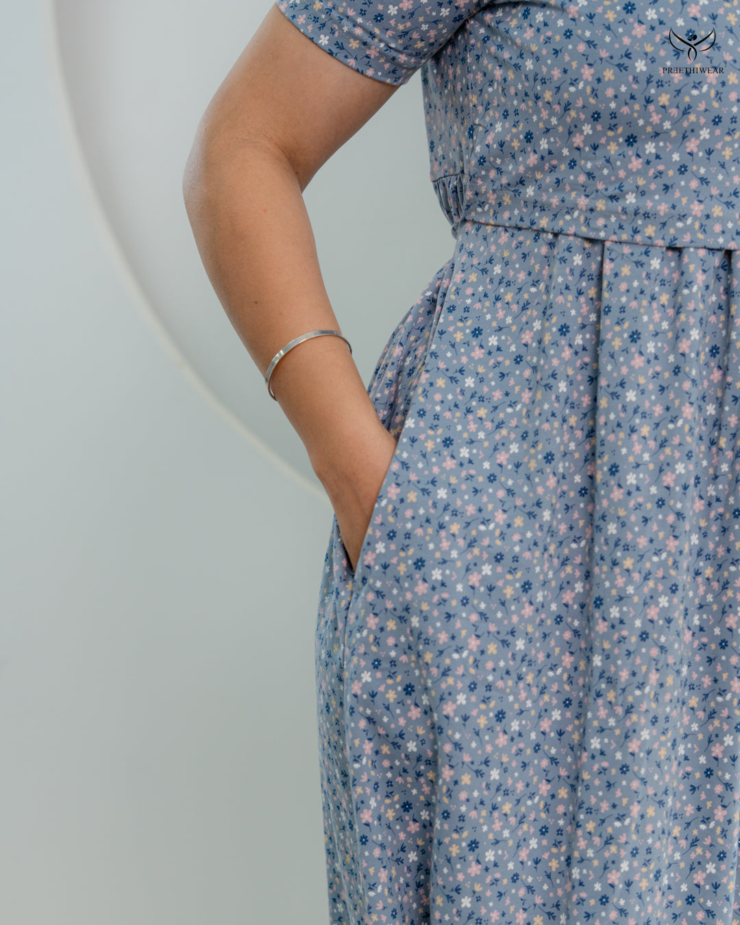 Jasleen SoftCotton Calf Length Maternity Loungewear