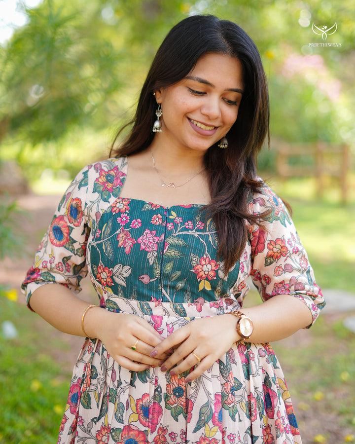 Rasika Maternity Dress with center Zip