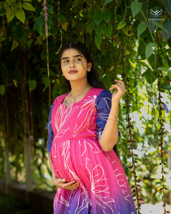 Asritha1 Maternity Dress