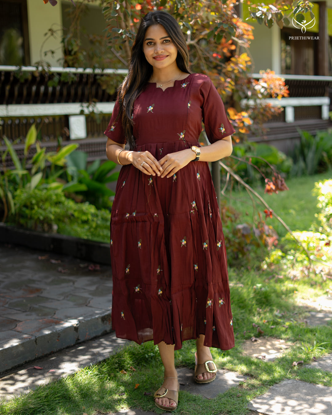 Mounica Maternity Dress