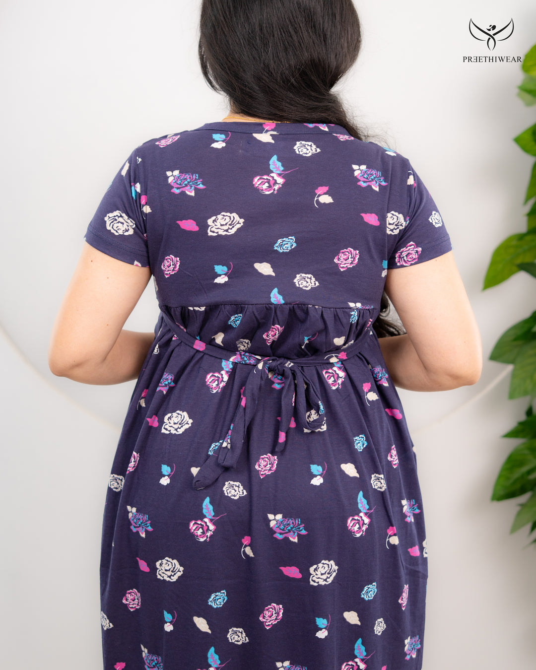Srushti1 Soft Cotton Full Length Maternity Loungewear