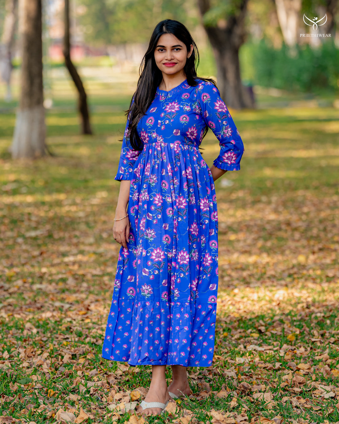 Ifa Maternity Dress with center Zip