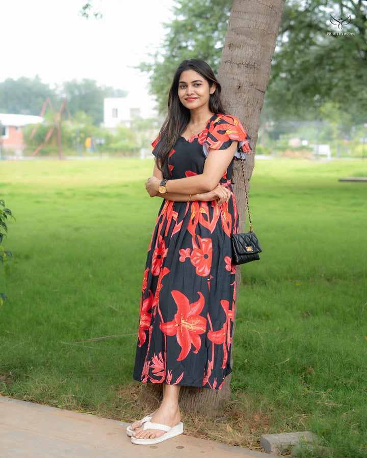 Ravalikha  Maternity Dress