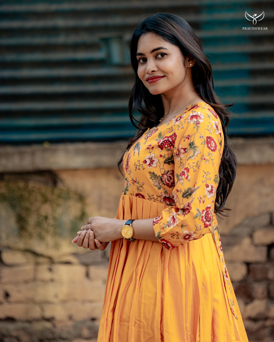 Juliet  Maternity Dress with center Zip