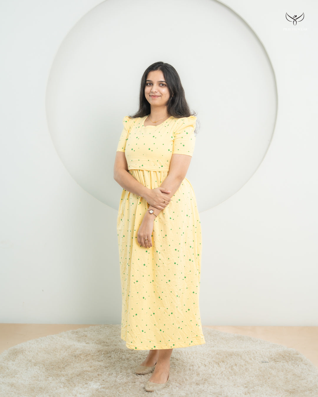 Suraksha  SoftCotton Full Length Maternity Loungewear