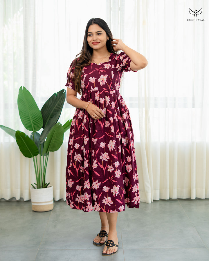 Tumina  Maternity Dress(PREORDER-NOV4)