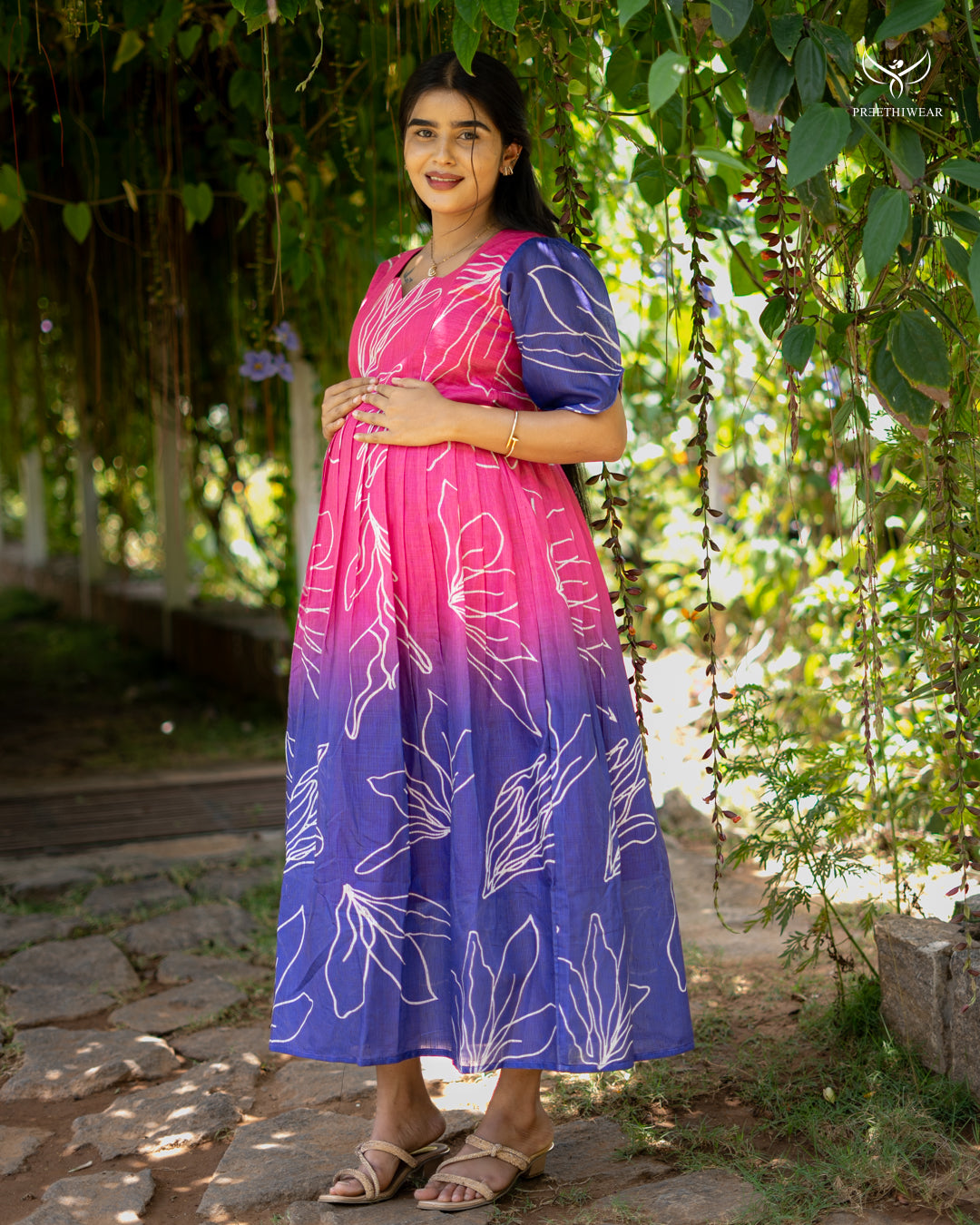 Asritha1 Maternity Dress