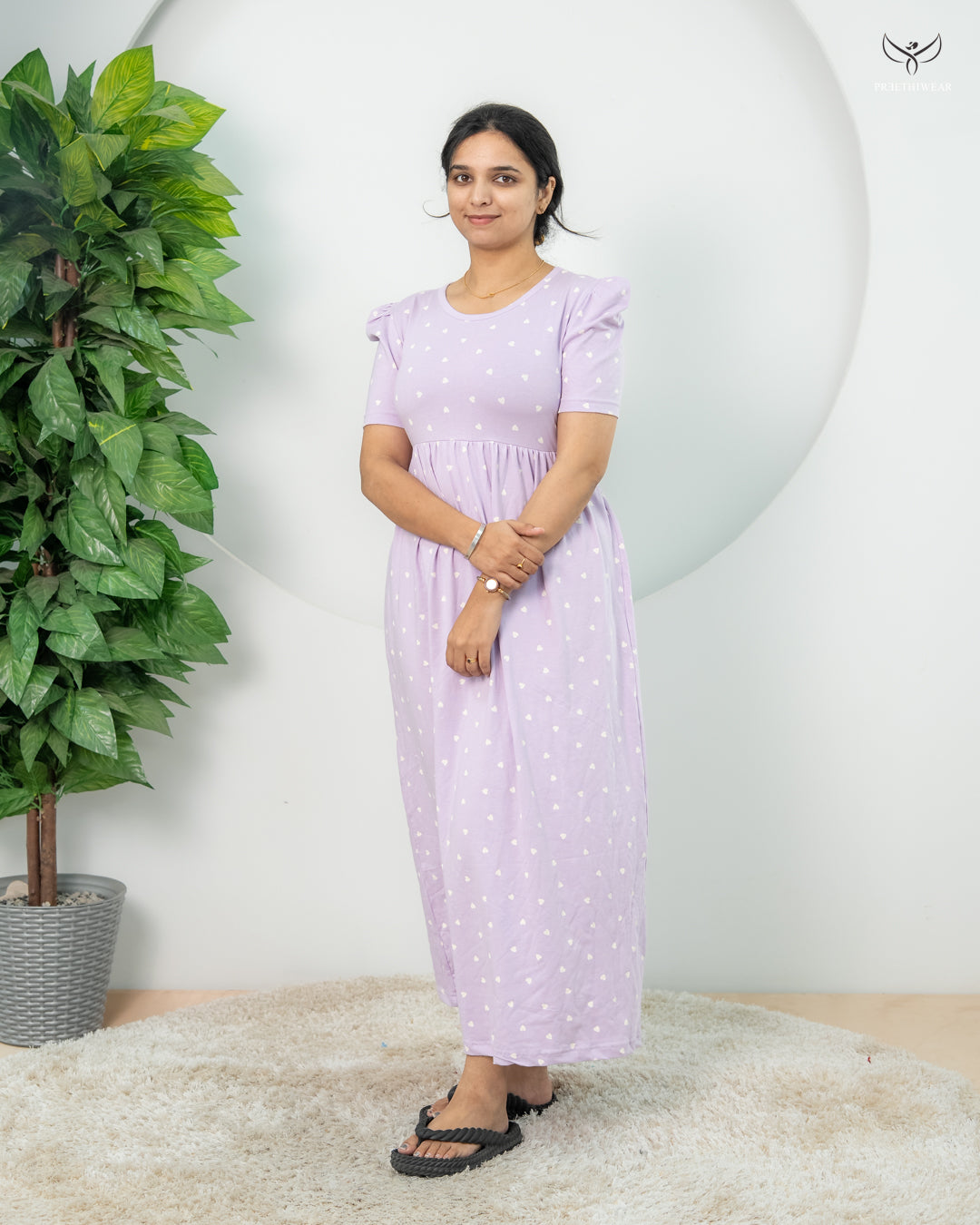 Janaha  SoftCotton Full Length  Maxi Loungewear