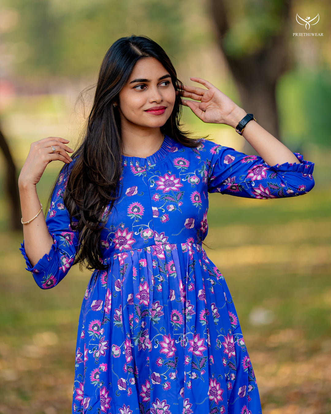 Ifa Maternity Dress with center Zip
