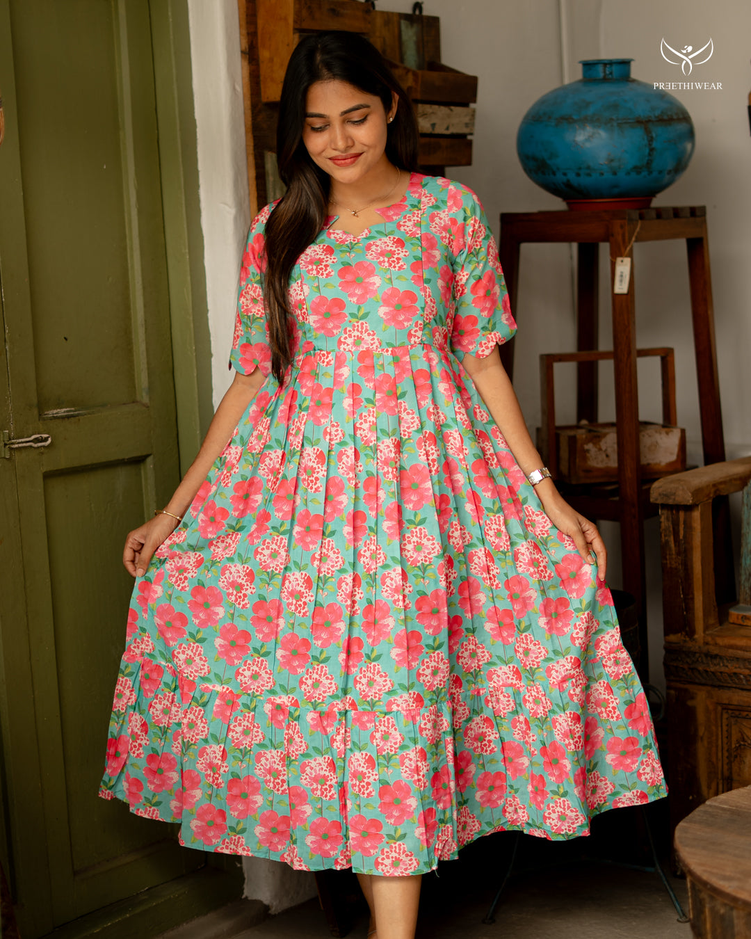 Nivashi Maternity Dress(PREORDER-JULY10)