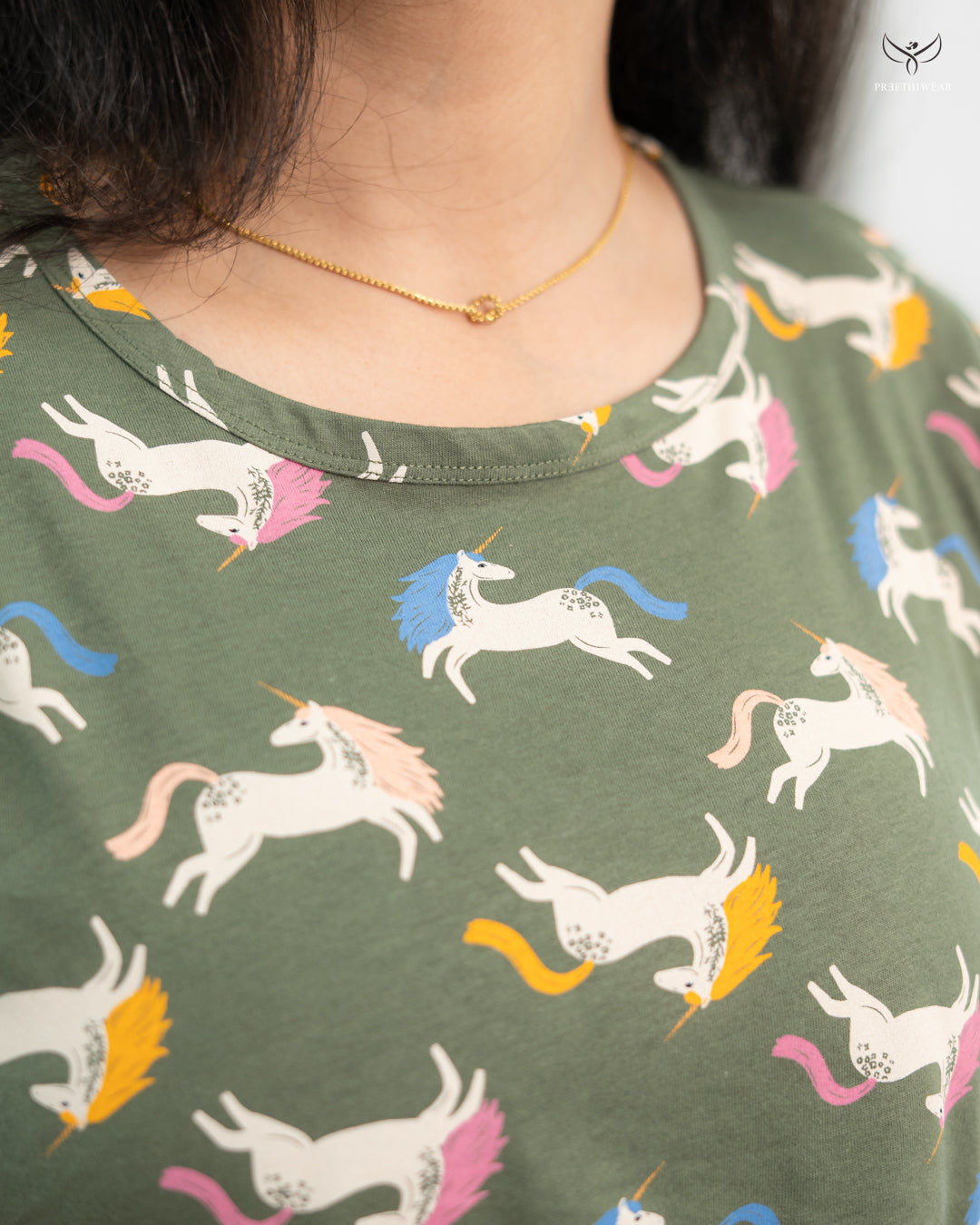 Archana1  SoftCotton Full Length Maternity Loungewear