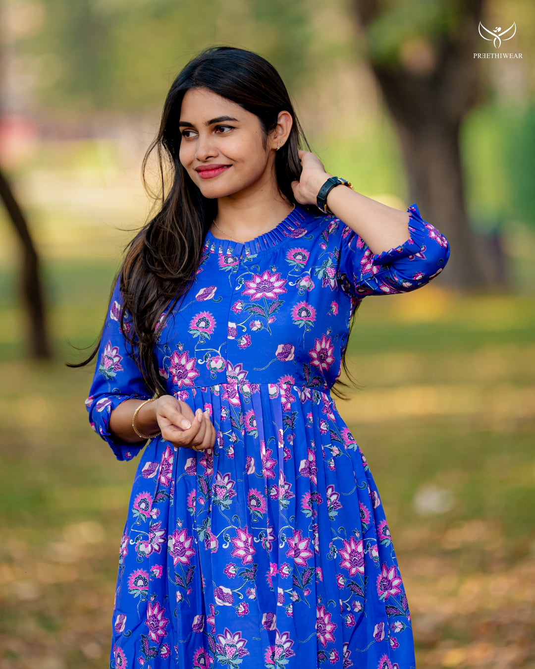 Ifa Maternity Dress with center Zip