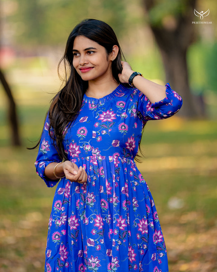 Ifa Maternity Dress with center Zip