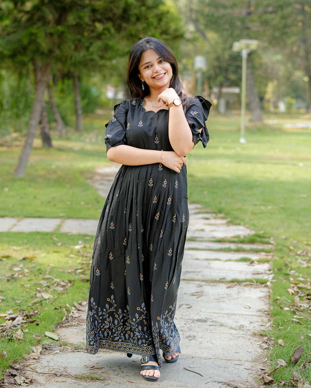 Shima Maternity Dress