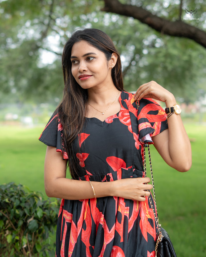 Ravalikha  Maternity Dress