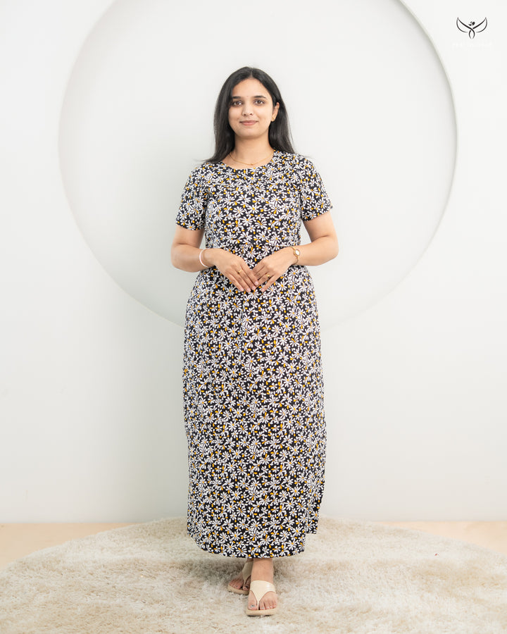 Malar5  SoftCotton Full Length Maternity Loungewear
