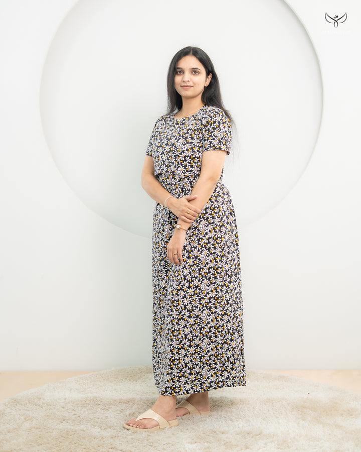 Malar5  SoftCotton Full Length Maternity Loungewear