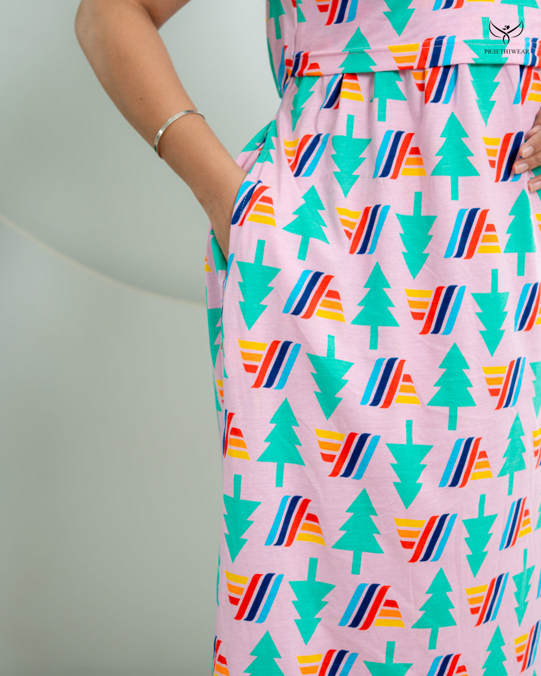 Varshitha  Soft Cotton Full Length Maternity Loungewear