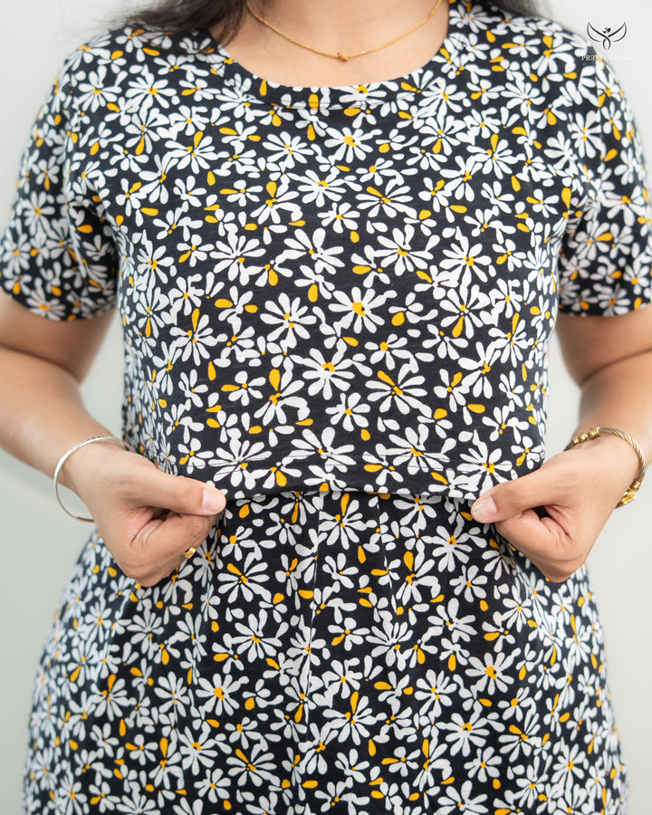 Malar5  SoftCotton Full Length Maternity Loungewear