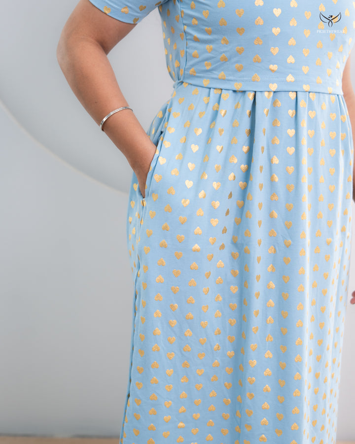 Journi SoftCotton Full Length Maternity Loungewear