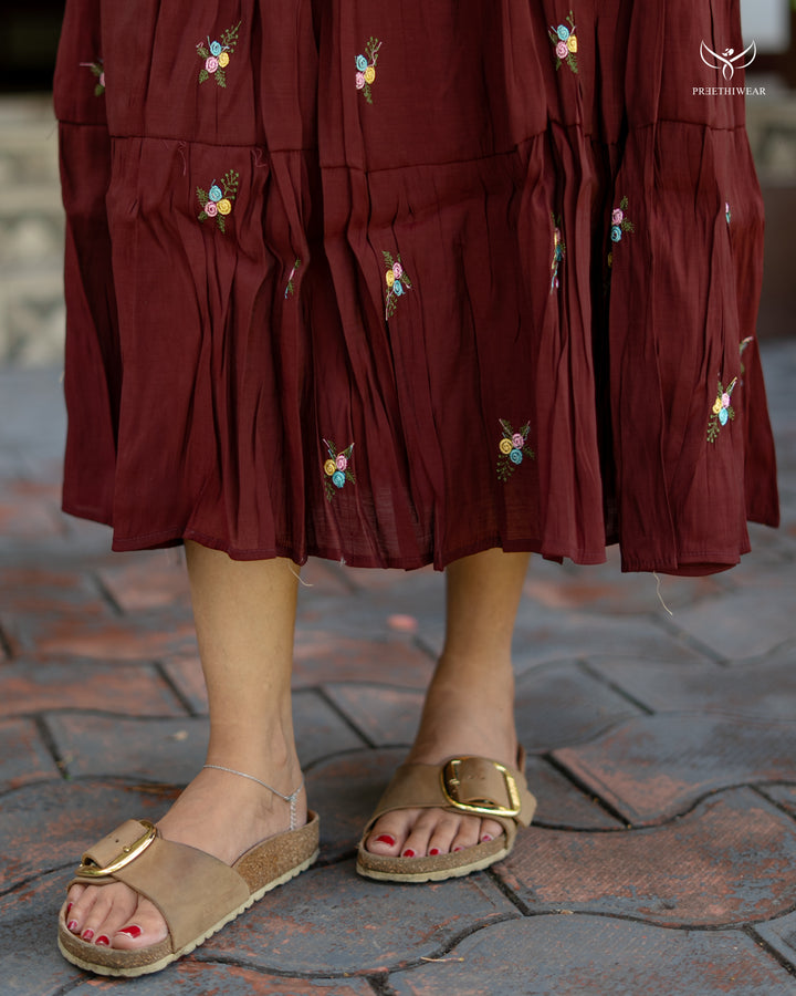 Mounica Maternity Dress