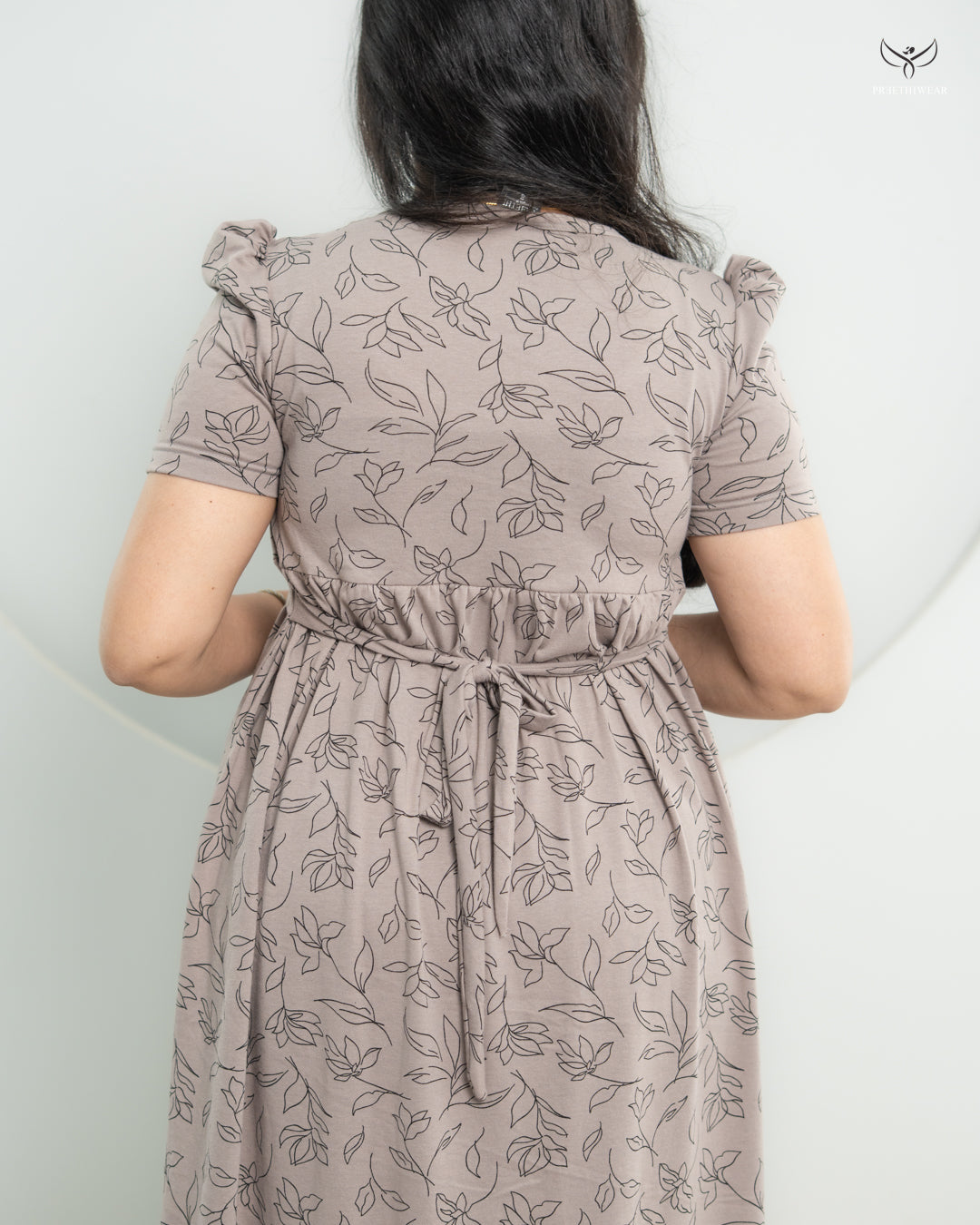 Saloni1  SoftCotton Full Length Maternity Loungewear