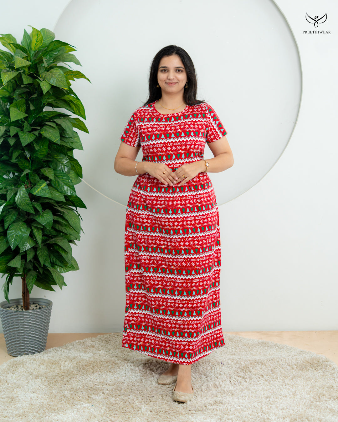 Aghera  Soft Cotton Full Length Maternity Loungewear