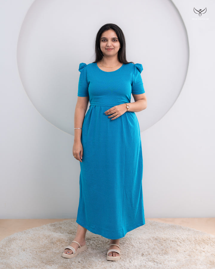Anika Soft Cotton Full Length Maternity Loungewear