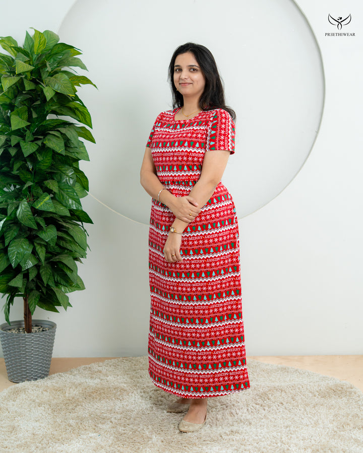 Aghera  Soft Cotton Full Length Maternity Loungewear