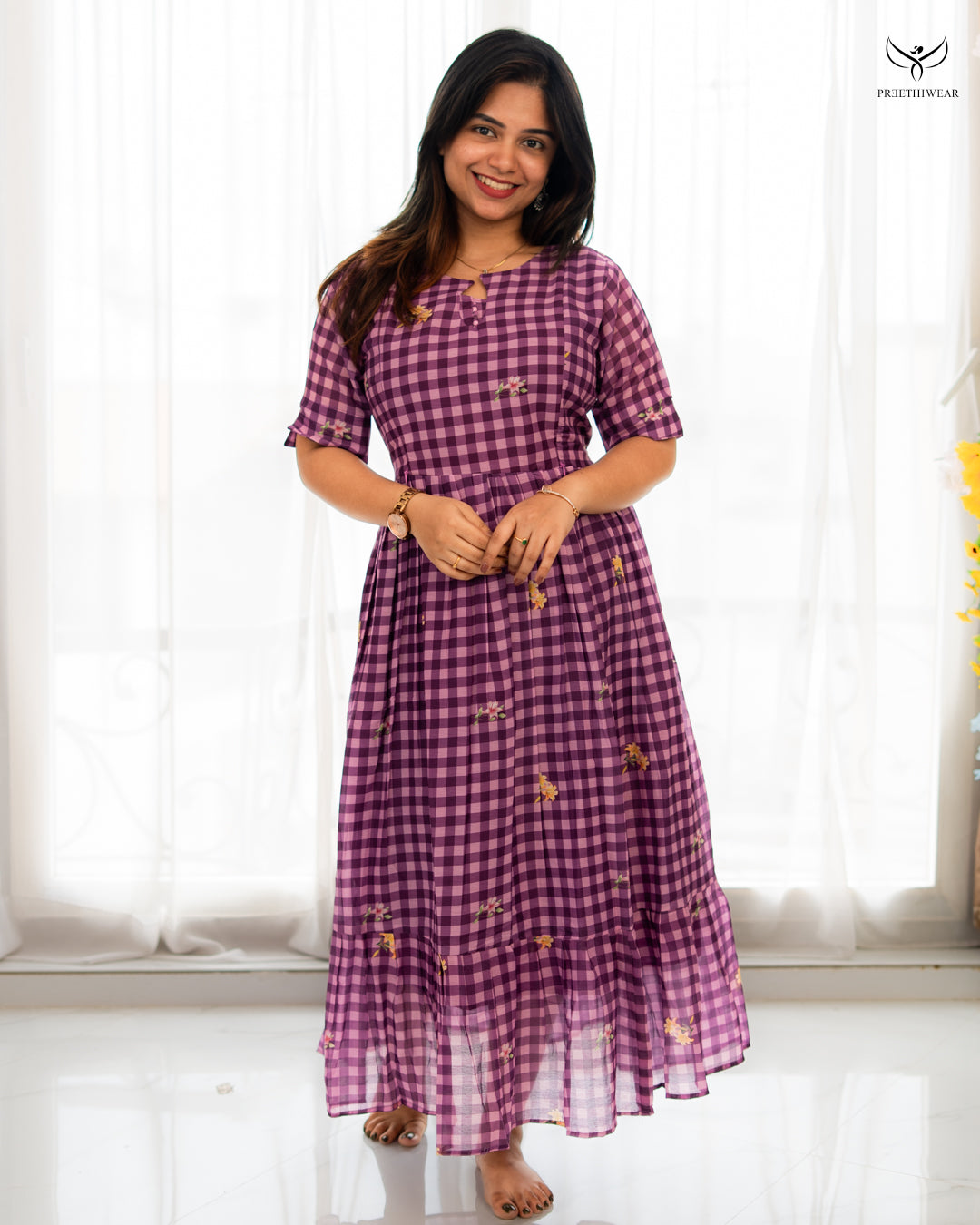 Sakthi1 Maternity Dress