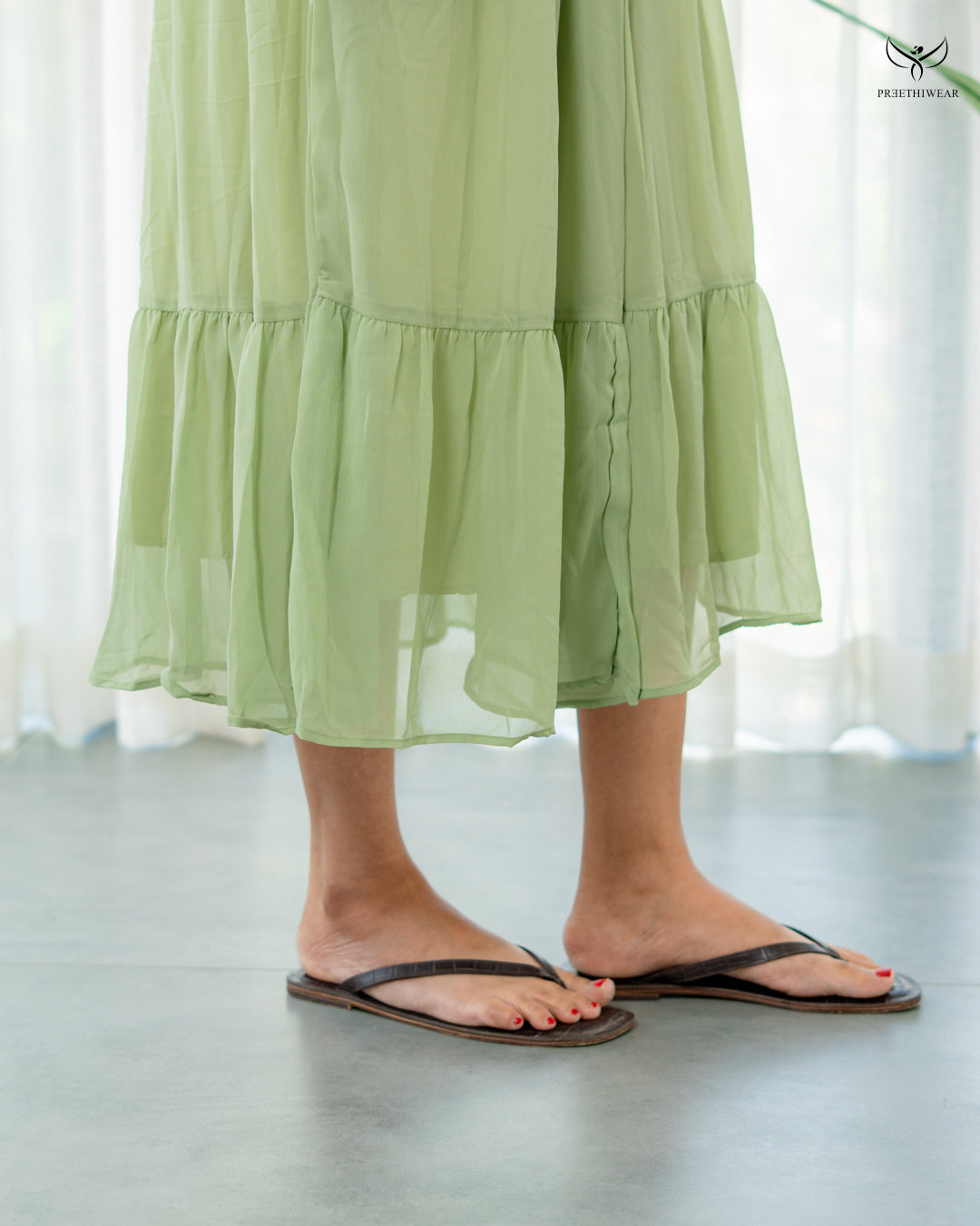 Viyara Maternity Dress with center Zip