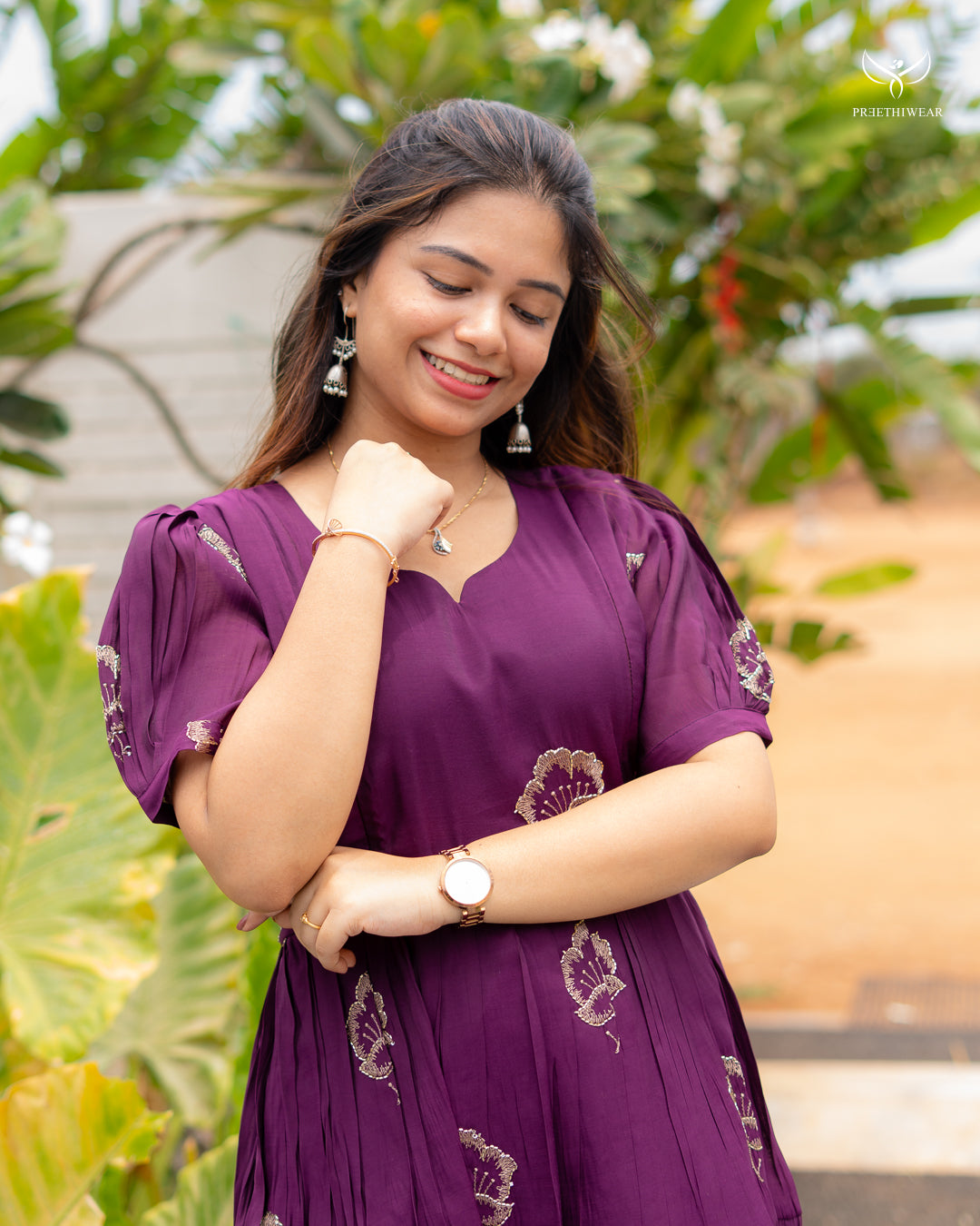 Shirisha1 Maternity Dress