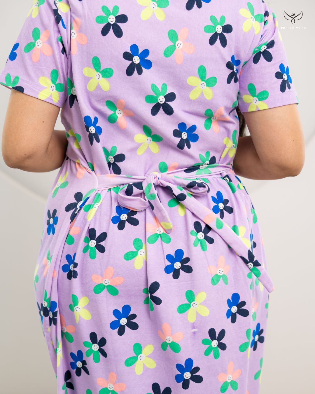 Nithya2  SoftCotton Full Length Maternity Loungewear