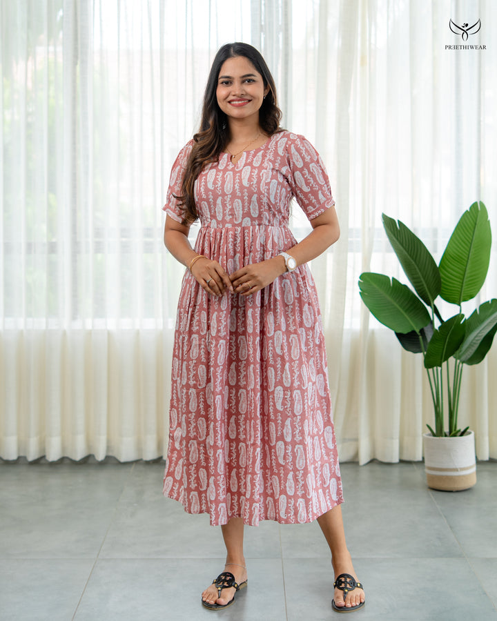 Pranjali  Maternity Dress(PREORDER-NOV20)