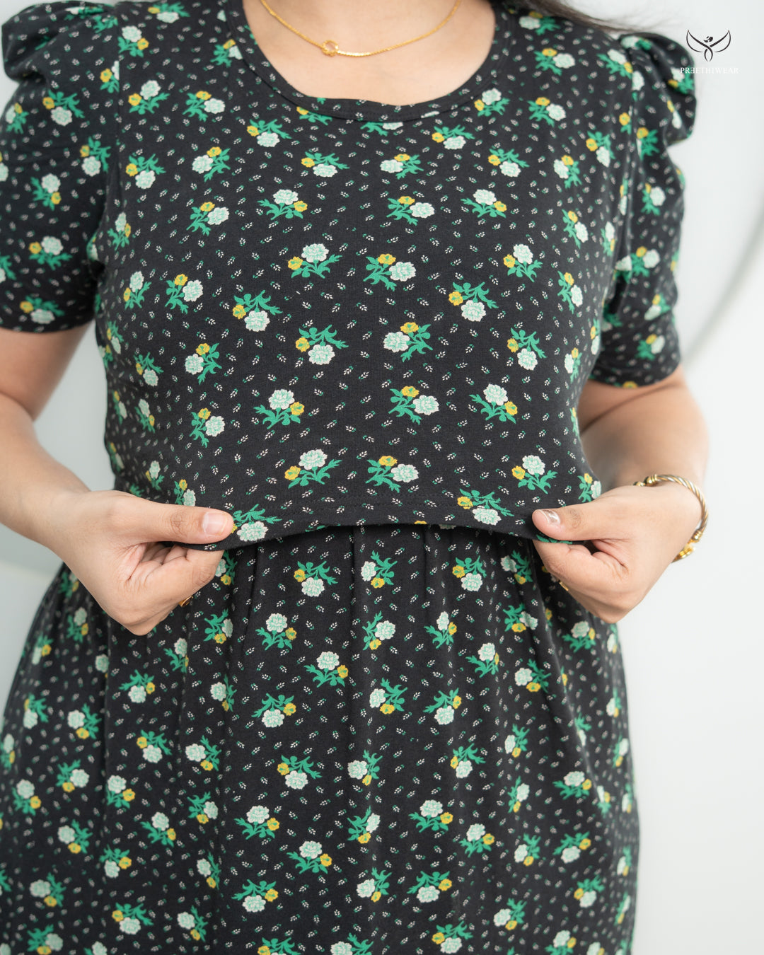 Deepti SoftCotton Full Length Maternity Loungewear