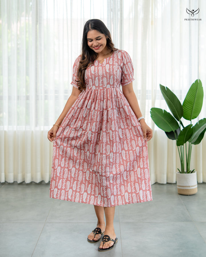 Pranjali  Maternity Dress(PREORDER-NOV20)