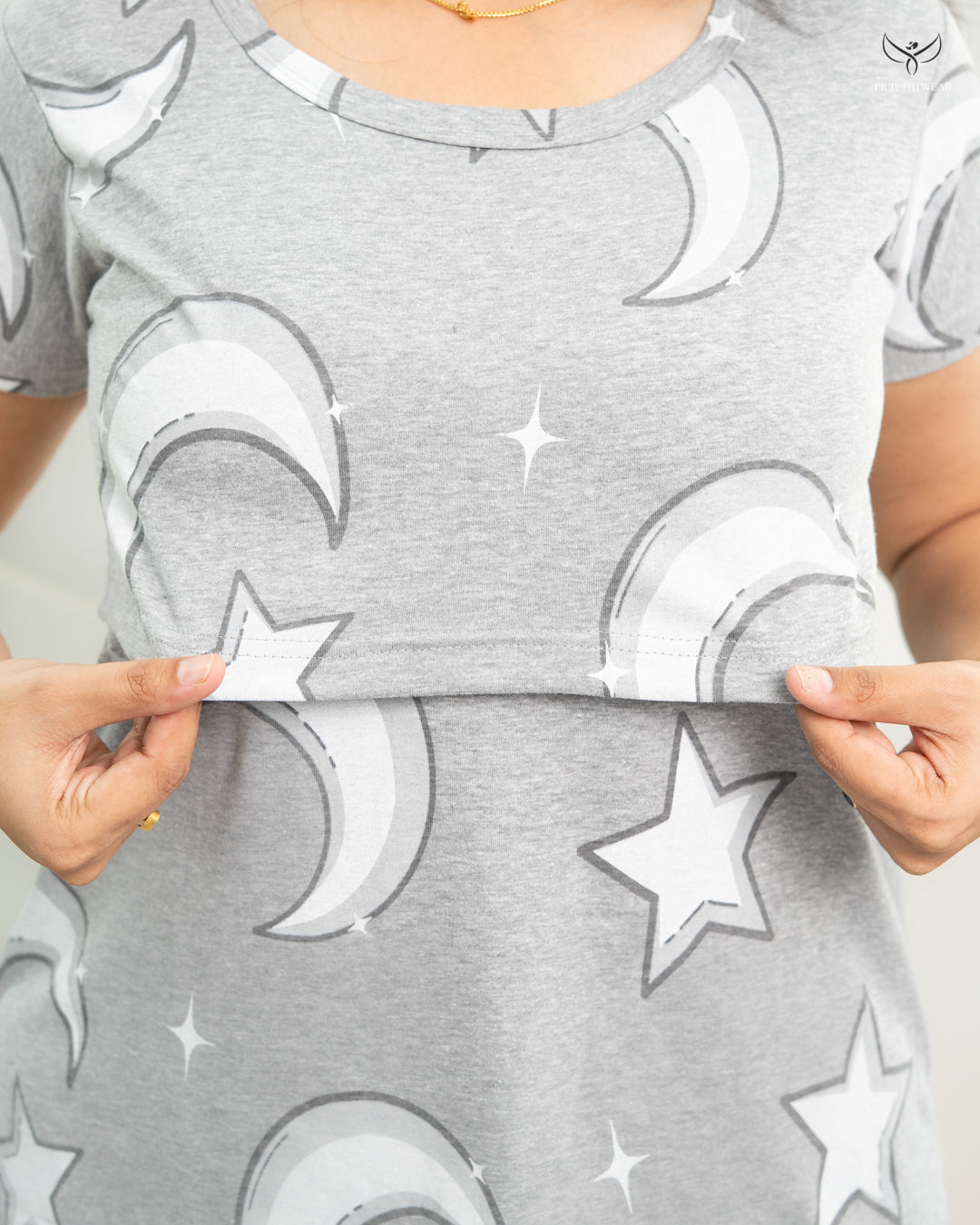 Hansa SoftCotton Maternity Top Pant Set