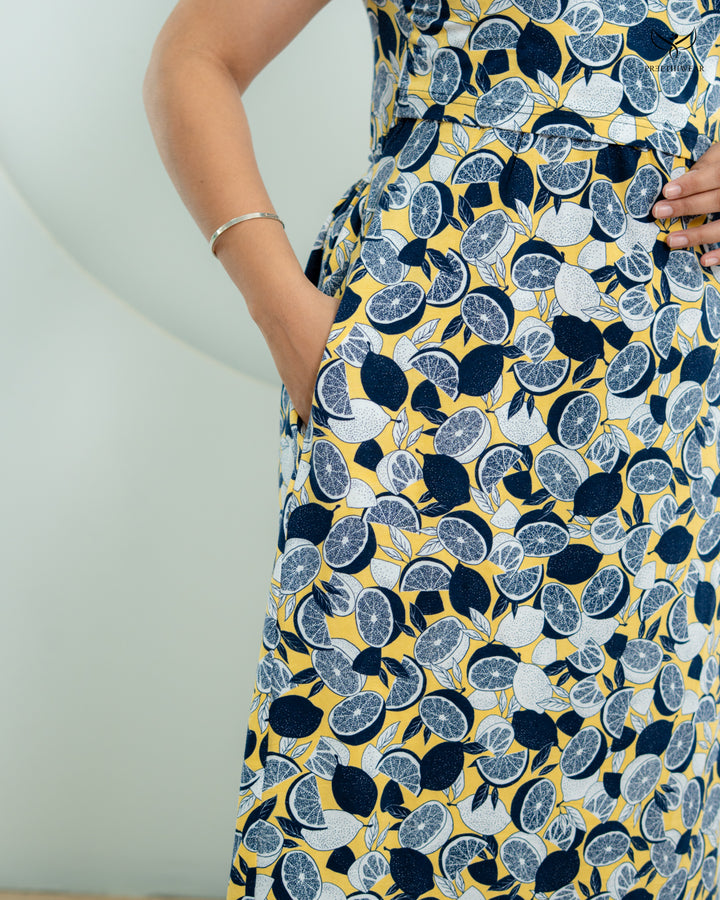 Kavita1  SoftCotton Calf Length Maternity Loungewear