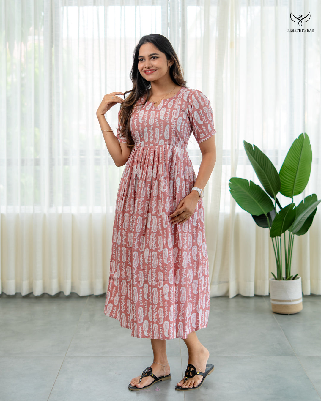 Pranjali  Maternity Dress(PREORDER-NOV20)