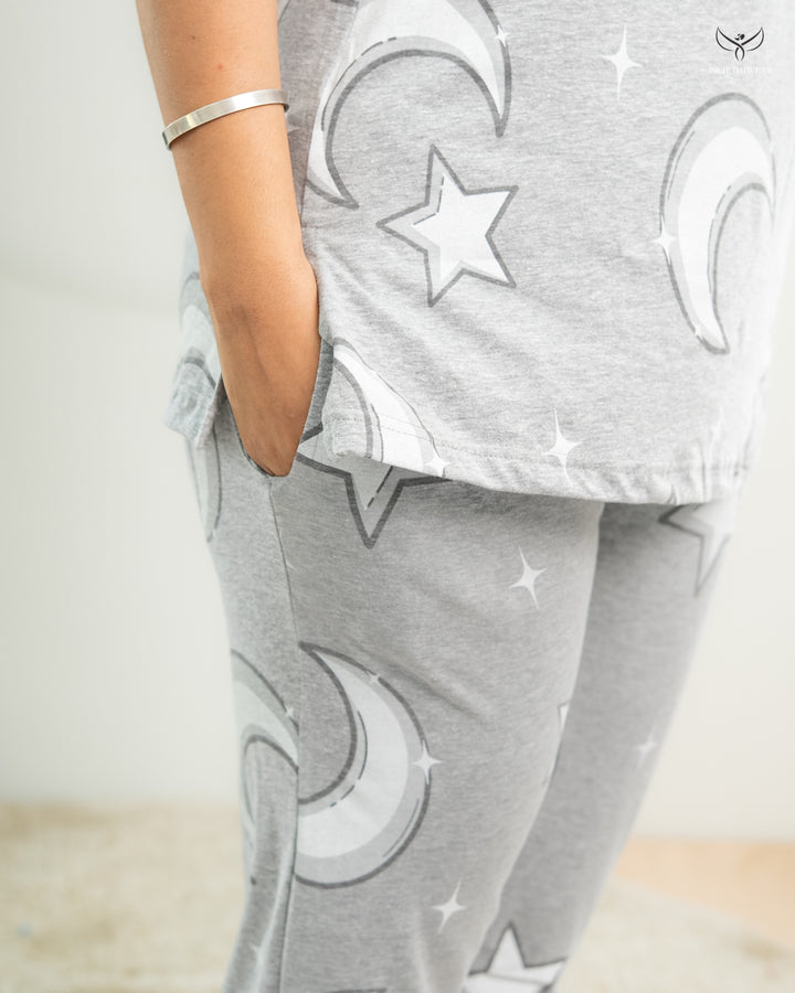 Hansa SoftCotton Maternity Top Pant Set