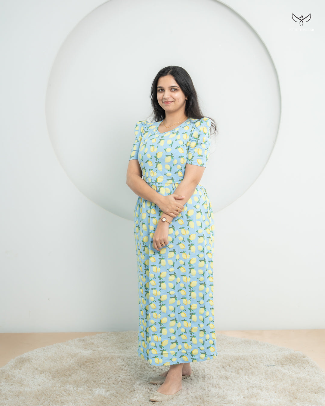 Shakthi2  SoftCotton Full Length Maternity Loungewear