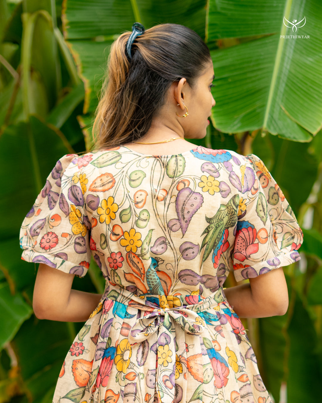 Rachana1 Kalamkari  Maternity Dress