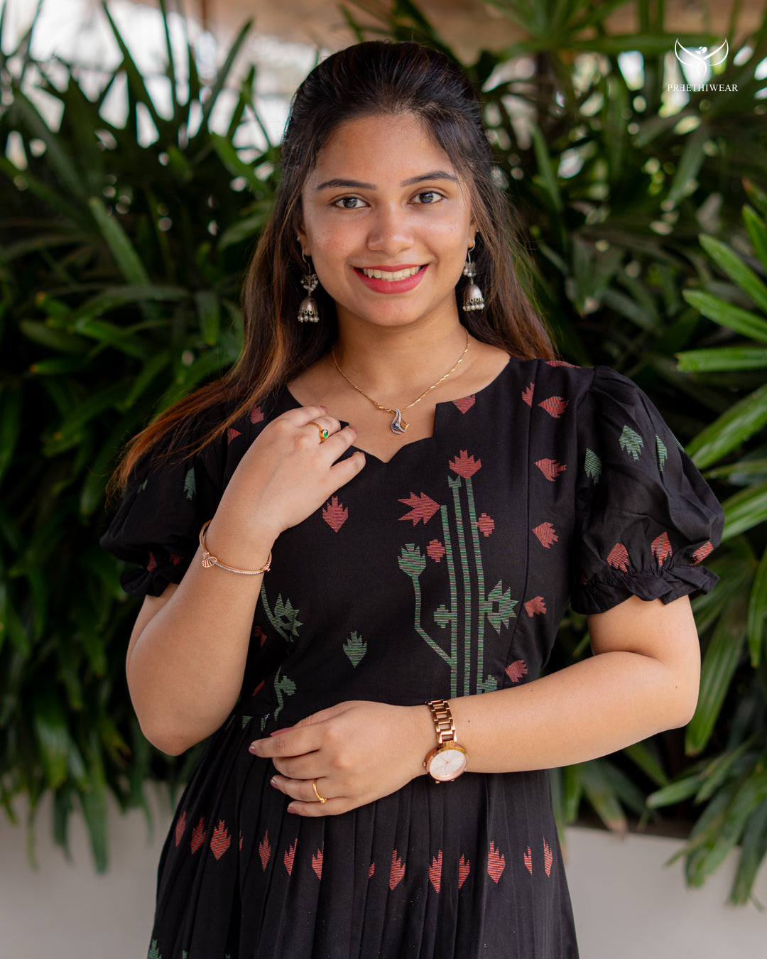 Nisha4 Maternity Dress