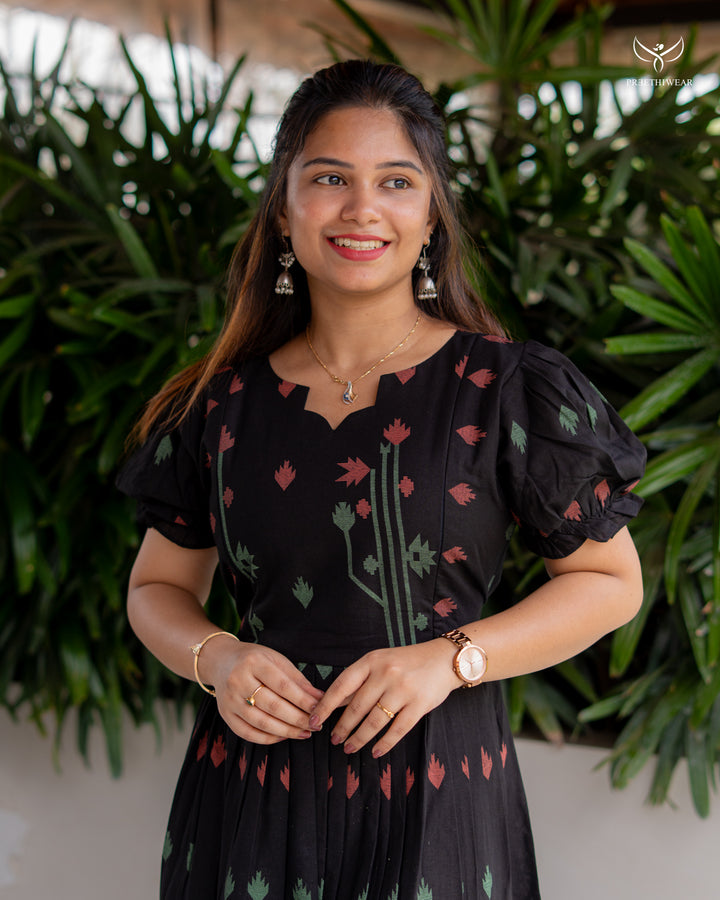 Nisha4 Maternity Dress