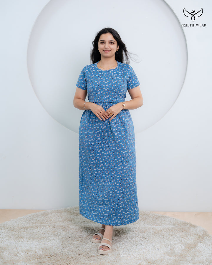 Dhatri Soft Cotton Full Length Maternity Loungewear