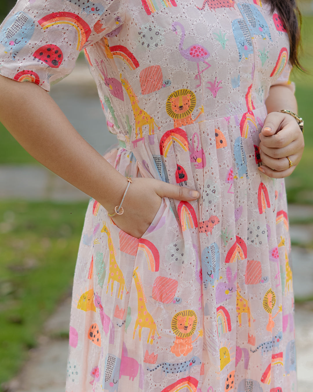 Serena Maternity Dress with center Zip(PREORDER-JUNE20)