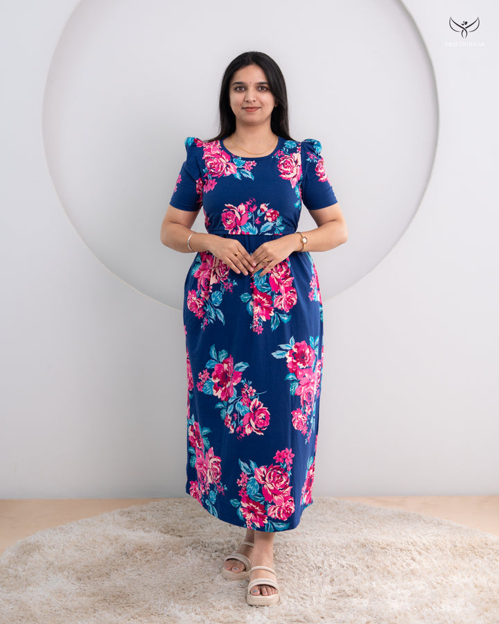 Ziona SoftCotton Full Length Maternity Loungewear