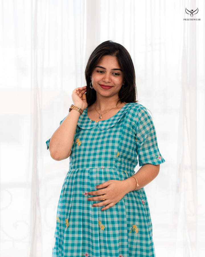 Nivetha4  Maternity Dress(PREORDER-AUG27)